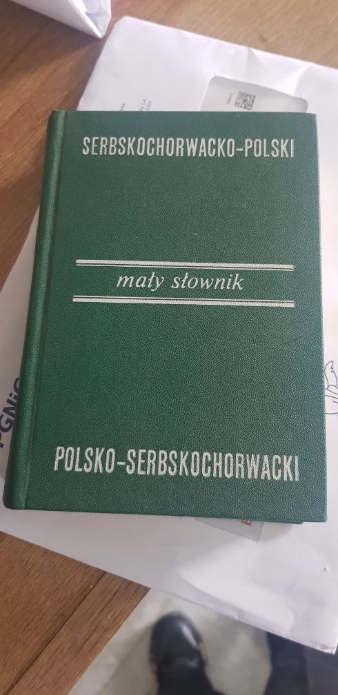 Slownik serbskochorwacko-polski,polsko-serbochorwacki.