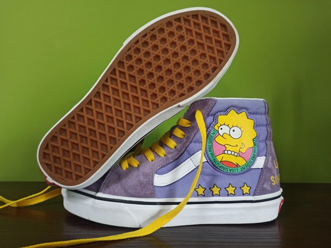 Кеди, кросівки Vans Sk8-Hi X The Simpson р.36