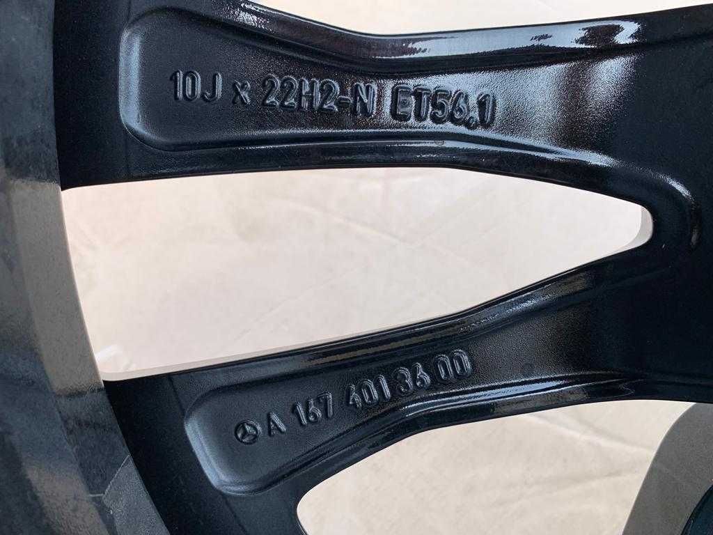 Felga pojedyncza 22 cali Mercedes GLE klasa AMG