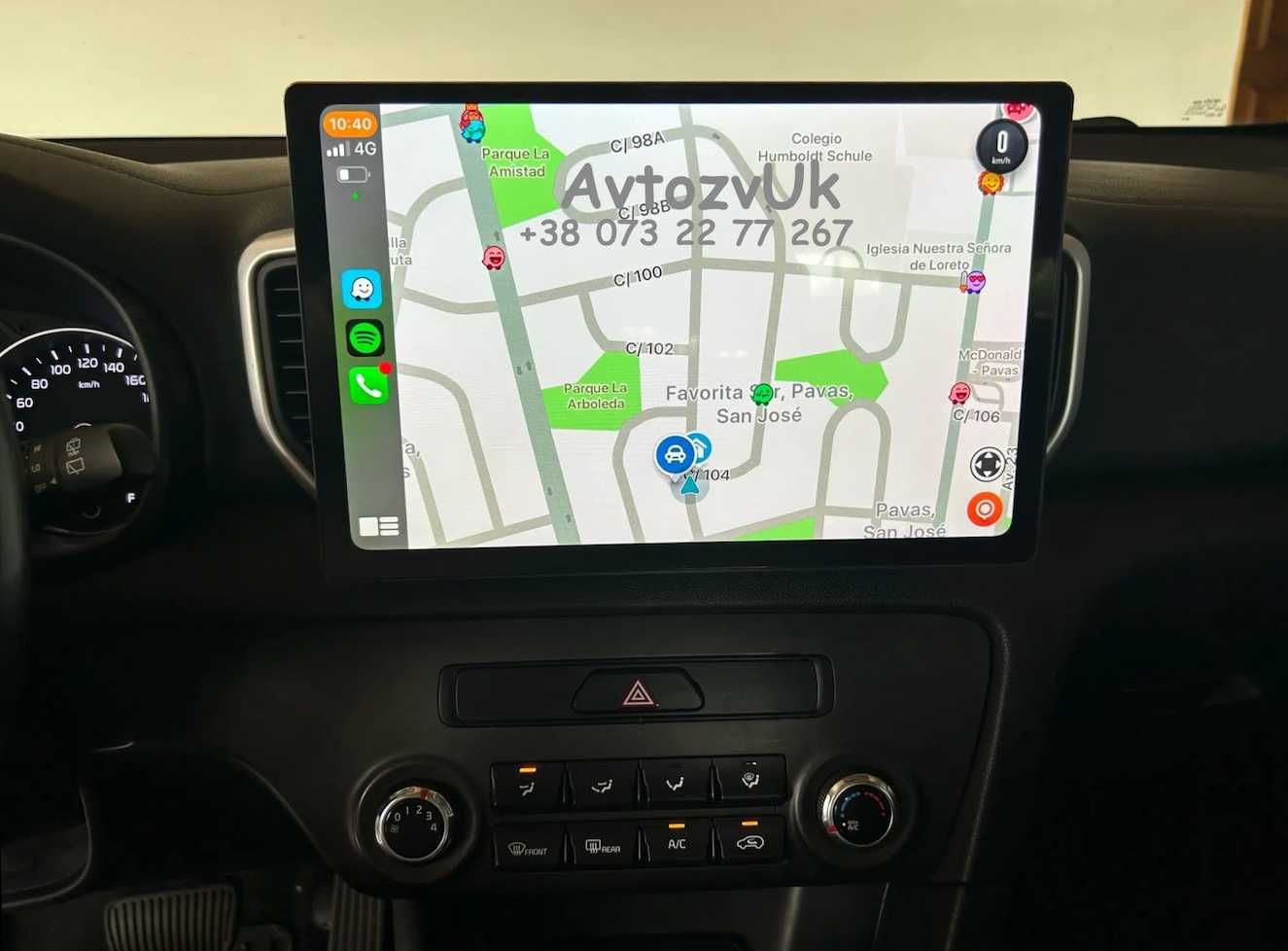 Магнитола SPORTAGE Kia SELTOS Спортейдж GPS 2 дин CarPlay Android 13