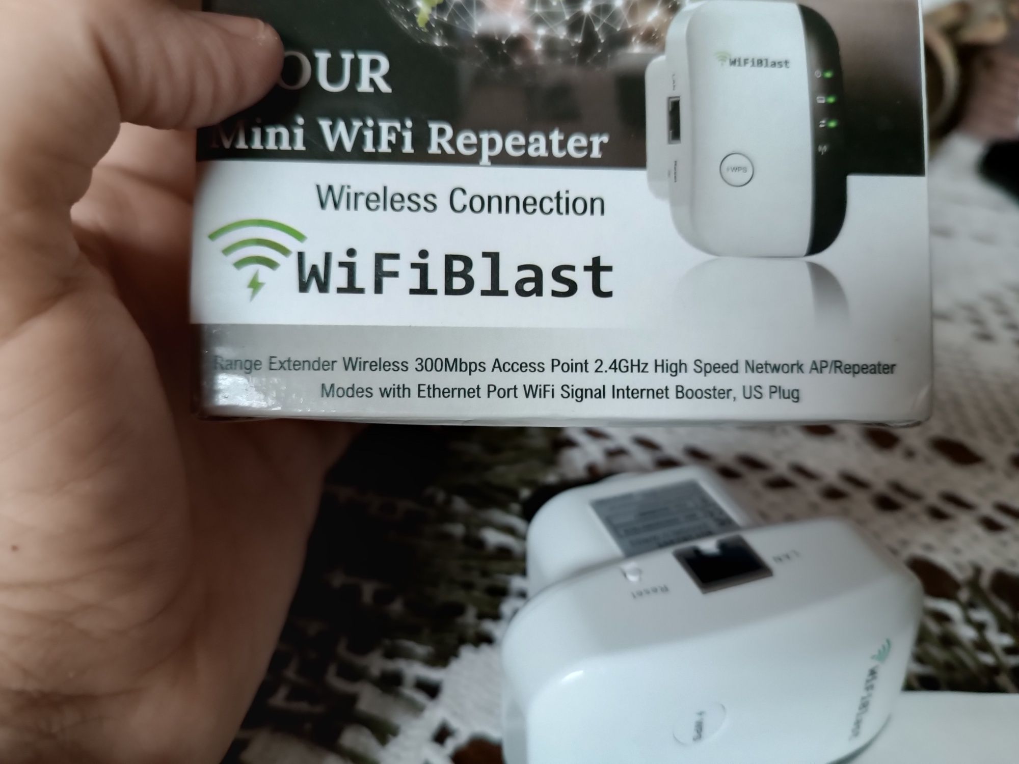 Wzmacniacz sygnału WiFiBlast