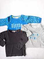 Zestaw 3 x bluza, sweter, bluzka rozmiar 74
