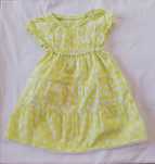 Vestido em algodão, T. 12 aos 18 meses