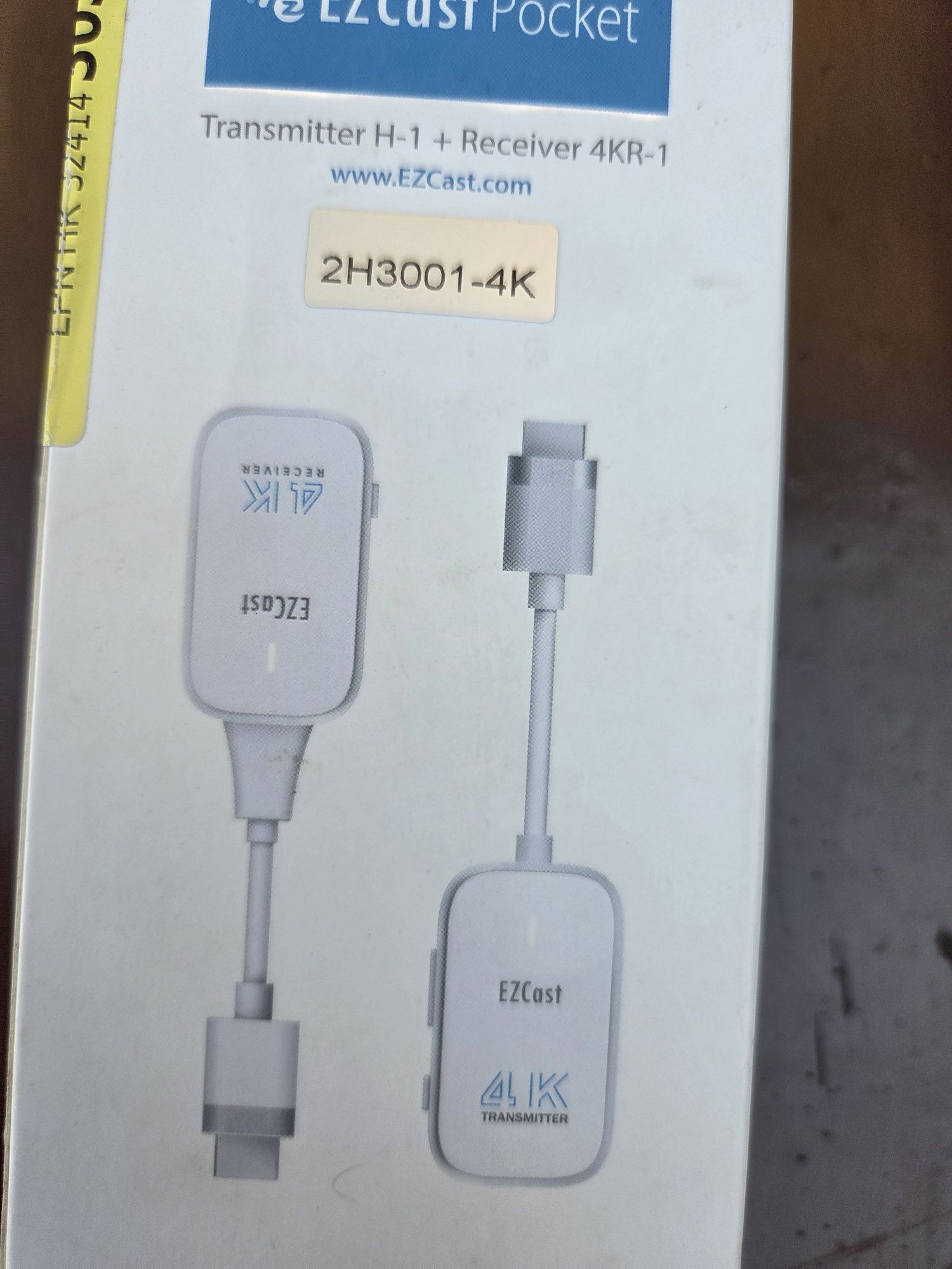 Bezprzewodowy nadajnik i odbiornik Hdmi 4k zasięg do 50 m
