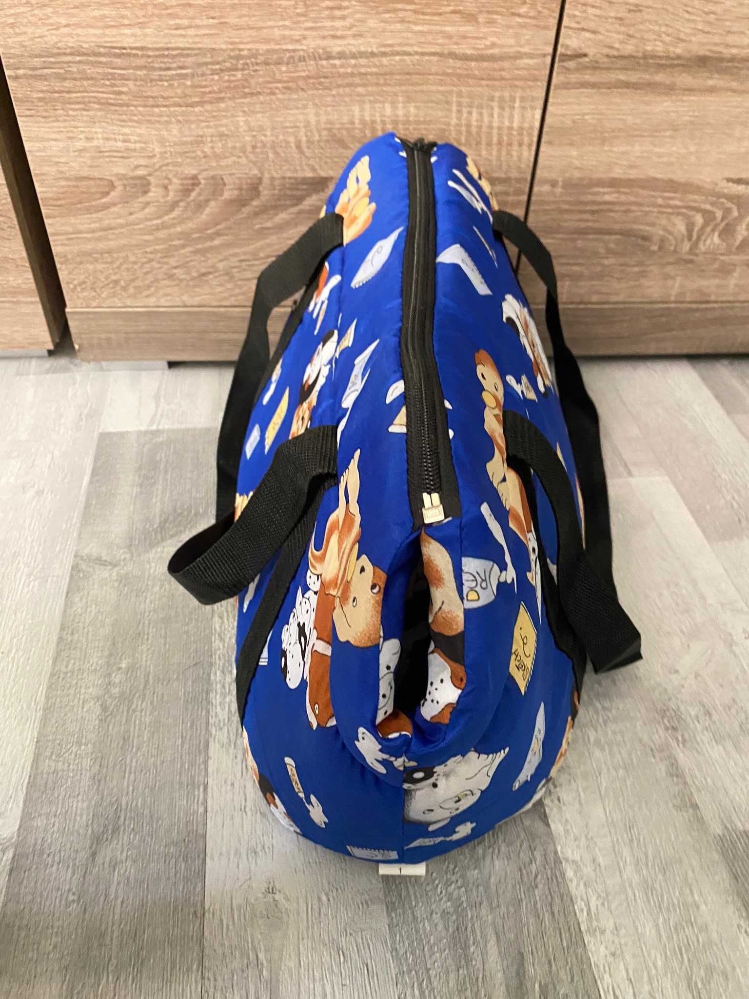 Torba transporter transportowa dla psa torebka na psa kota z otworem