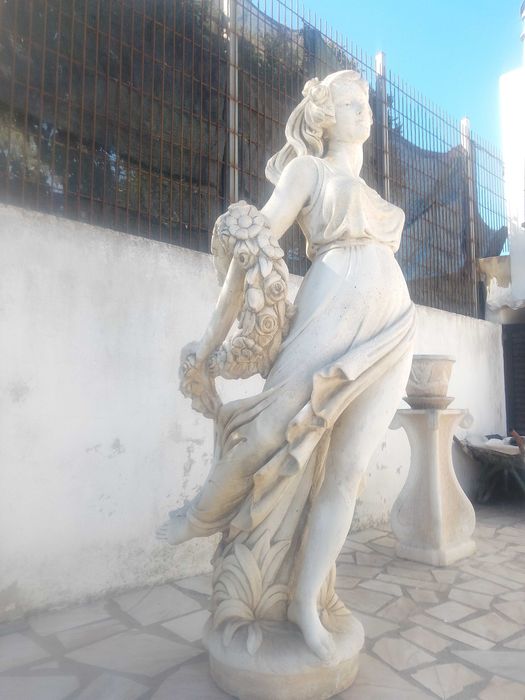 Estátua de concreto