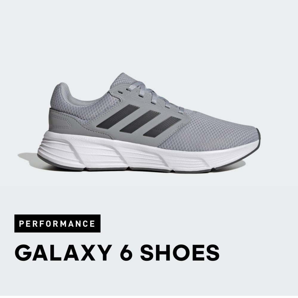 Нові кросівки adidas galaxy 6 shoes