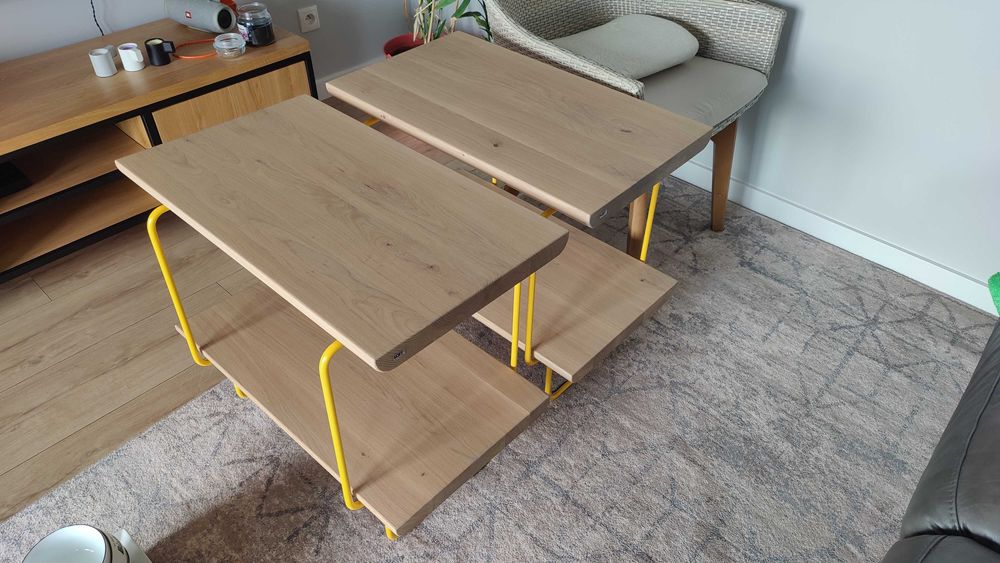 Stoliki kawowe dębowe