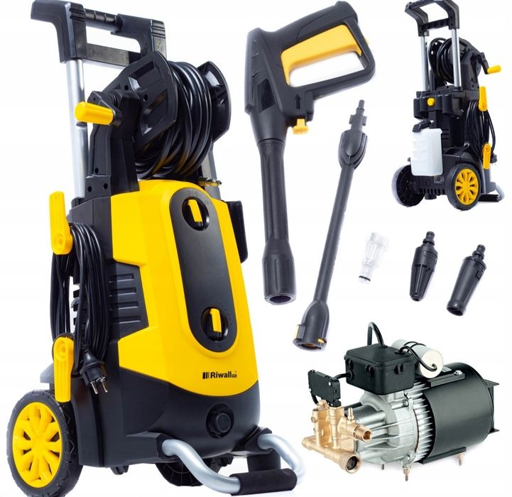 Мийка високого тиску Riwall KOX L8 280бар Чехія 2800W з мідним насосом