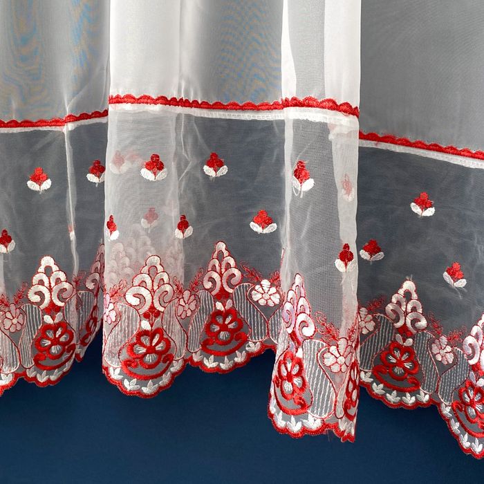 ‼️SUPER CENA‼️ Firana świąteczna z koronką na dole