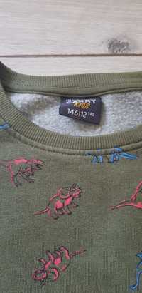 Bluza w dinozaury Carry 146 jak nowa