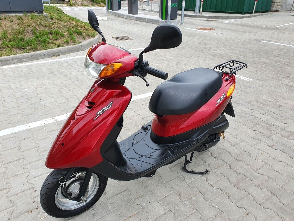 Скутер Honda Dio blue з Японії  купить мопед недорого олово доставка