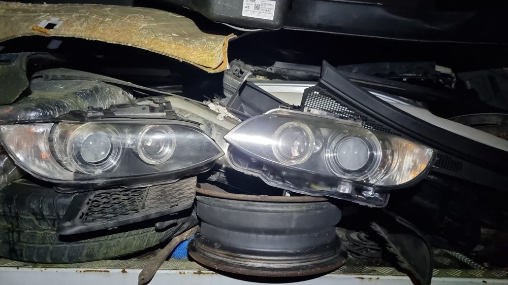 Lampa Xenon Bixenon Lampy Przód przednie BMW 3  E92  Przetwornica Led