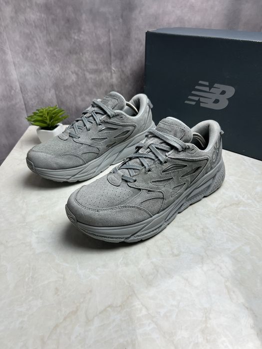 Кроссовки Hoka Clifton Suede замшеві Розмір 45 Original Взуття