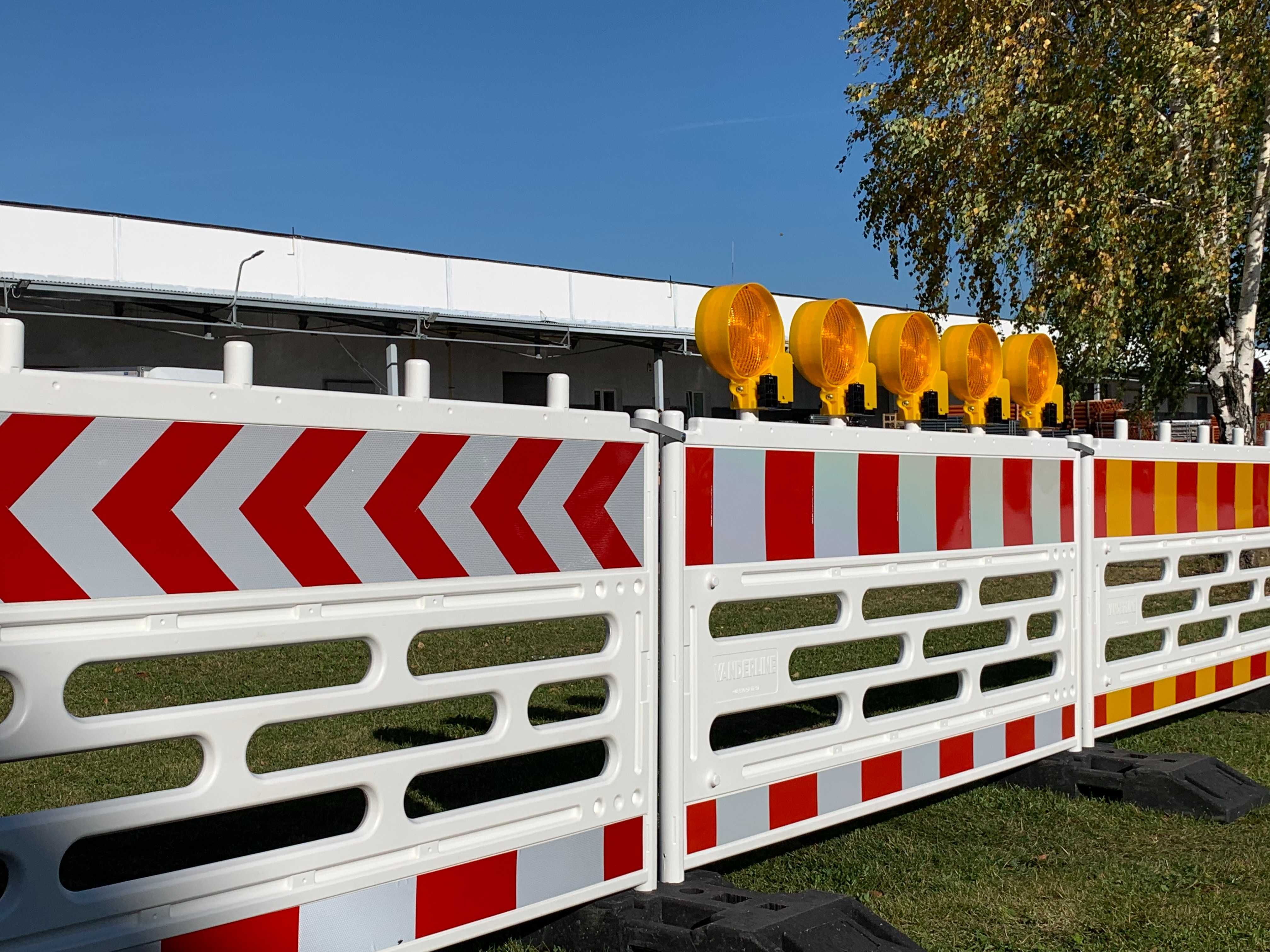 Barierki i zabezpieczenia tymczasowe do prac światłowodowych, Niemcy