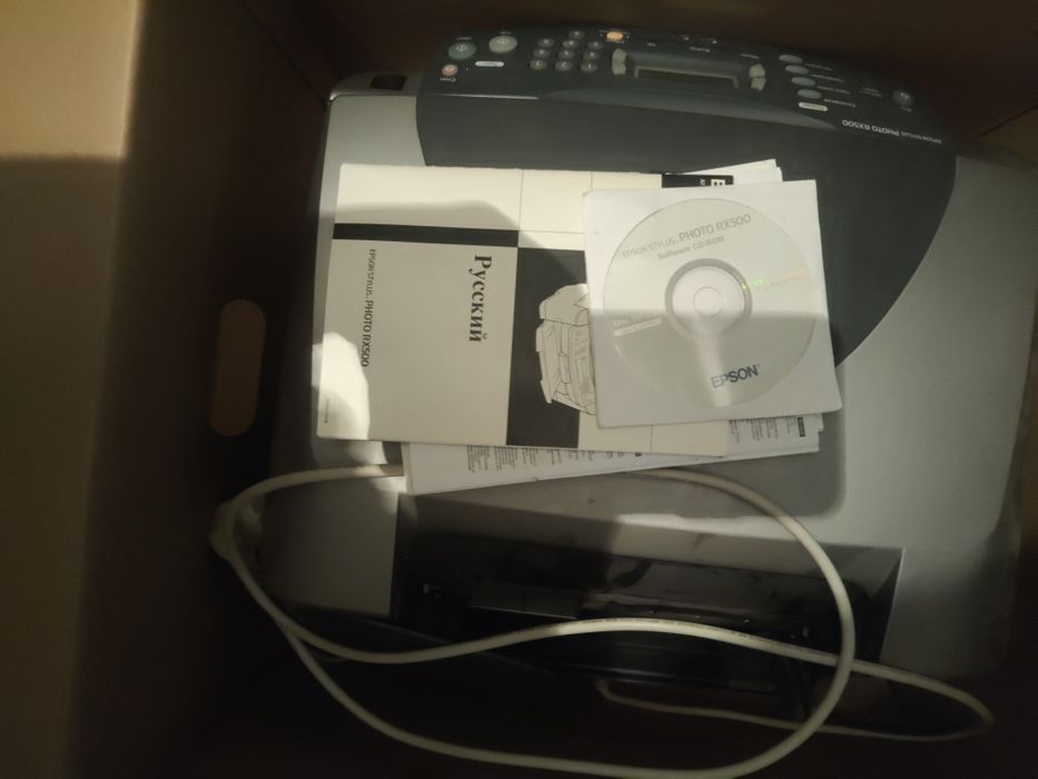 Принтер epson stylus photo rx 500