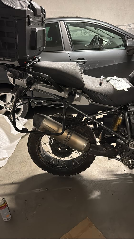 Suporte para malas laterais bmw r1200gs r1250gs