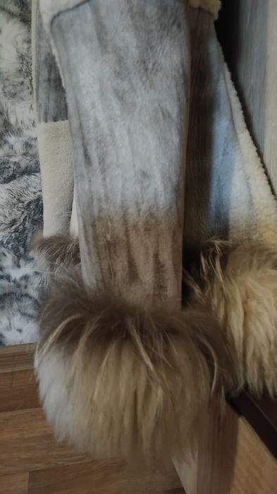 Полушубок натуральный s-m