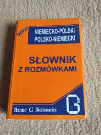 Słownik niemiecko polski z rozmówkami.