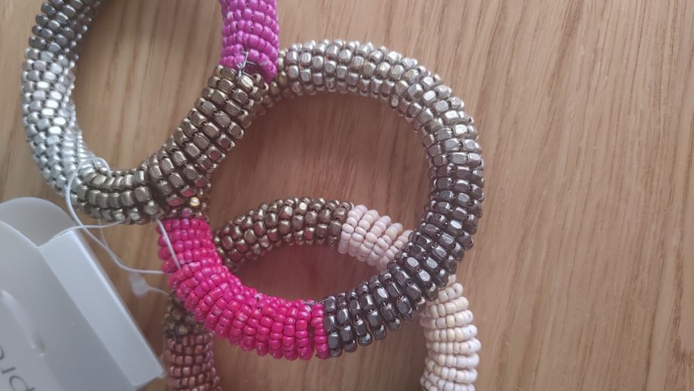 Nowe Bransoletki Promod - 3 sztuki