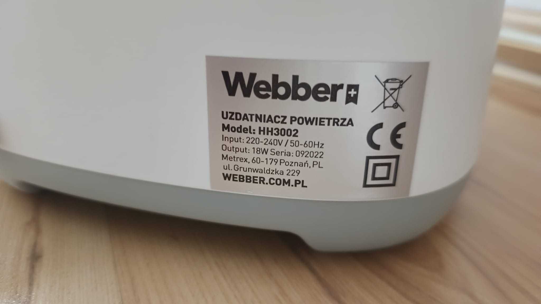 Nawilżacz ewaporacyjny powietrza Webber HH3002