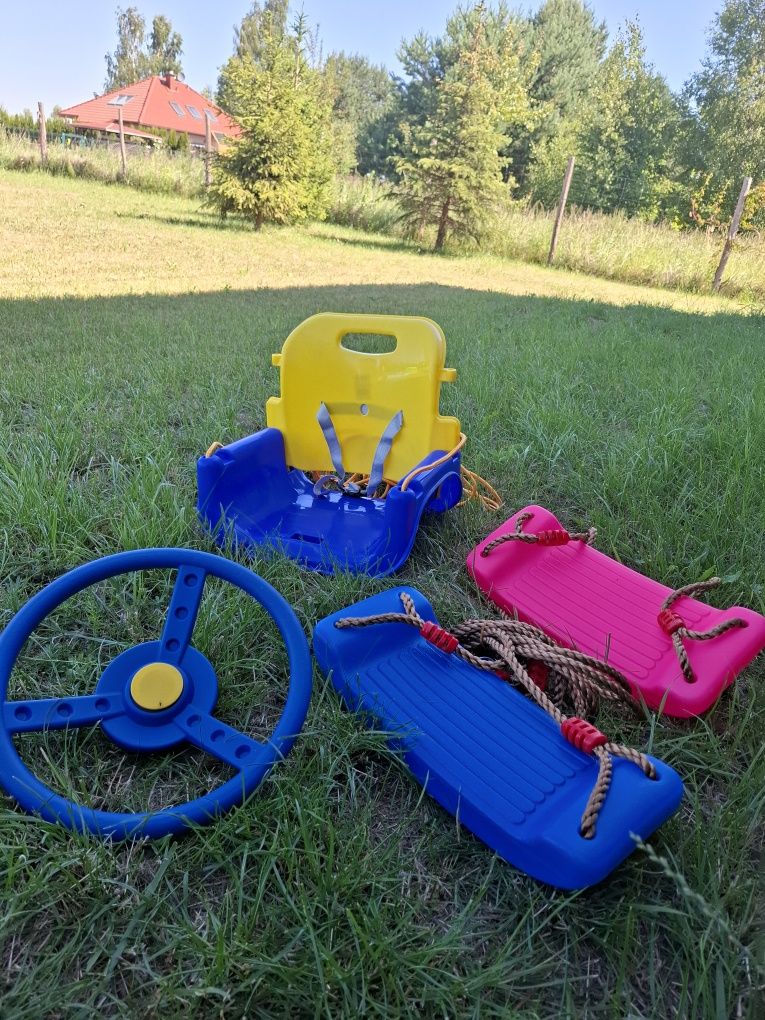 Kolorowy i wielofunkcyjny plac zabaw ogrodowy dla dzieci !