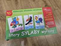 Litery i Sylaby, gra edukacyjna, Adamigo
