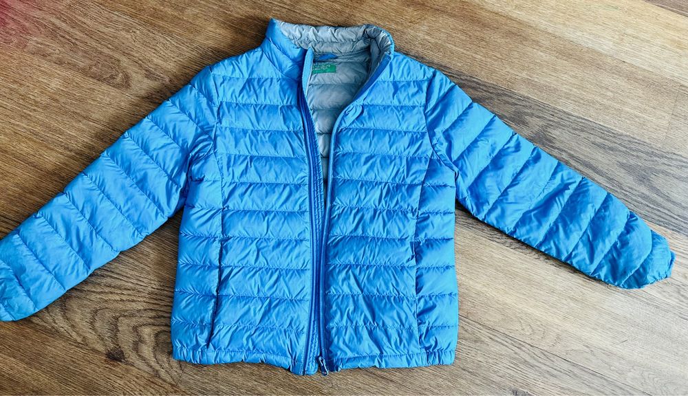 Kurtka puchowa Benetton- idealna na wiosne r.128