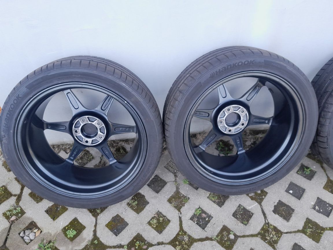 Koła 19" JDM  Buddy Club  honda 5x114.3  nowe opony s1 evo2