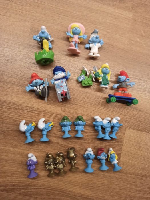 Smerfy figurki i stikeez