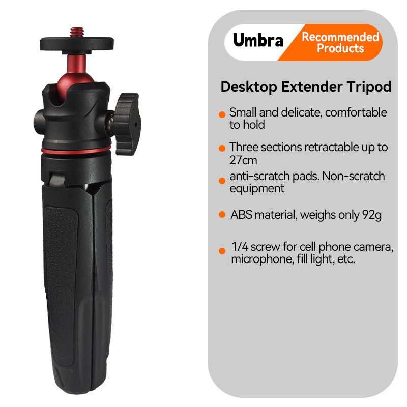 Mini statyw MT-08 do telefonu kamery DJI Action GoPro selfie stick