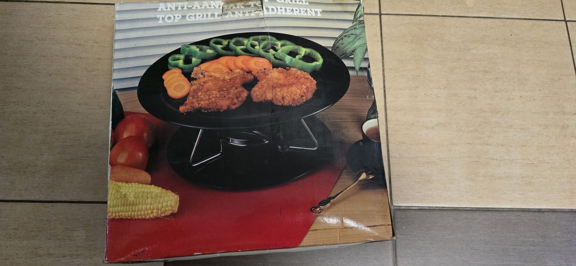 Nowy grill podgrzewacz na paliwo zelowe