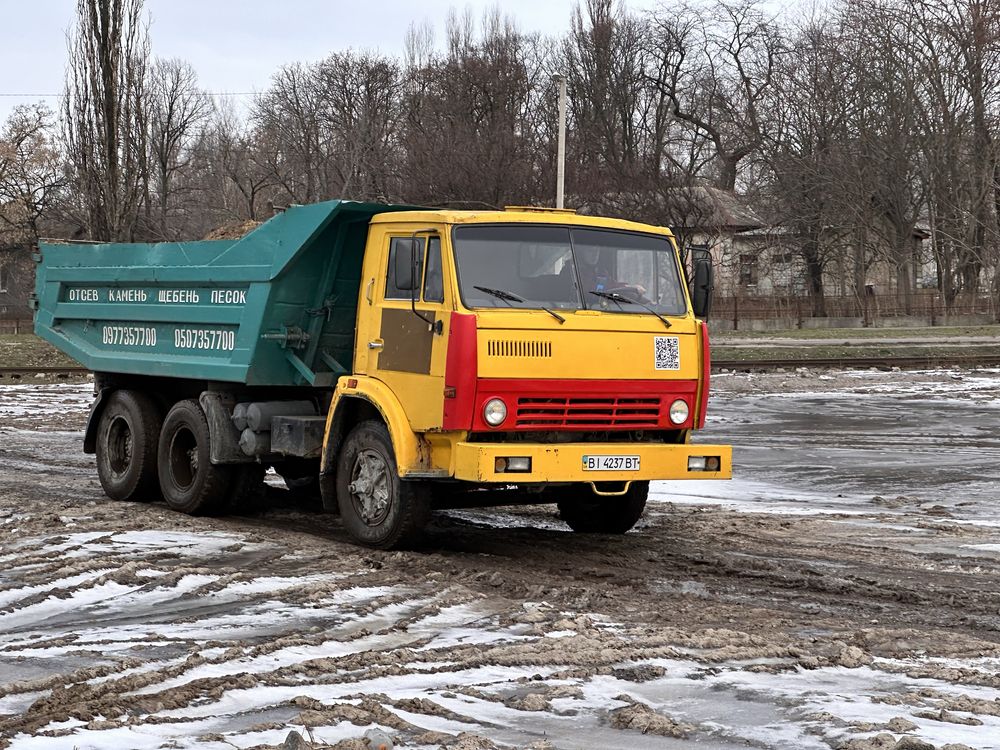 Пісок,щебінь,відсів,камінь бут.ДоставкаДАФ КАМАЗ.Песок,щебень,чорнозем