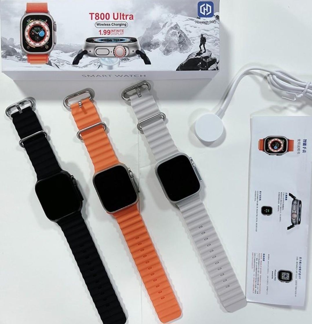Смарт часы Smart Watch T800 Ultra (екран1,99 дюйма)