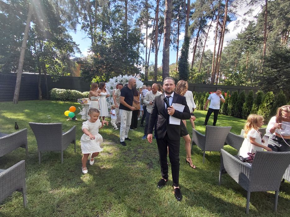 Ведучий,Діджей,Тамада, Весілля,Ювілей,Кооперативи