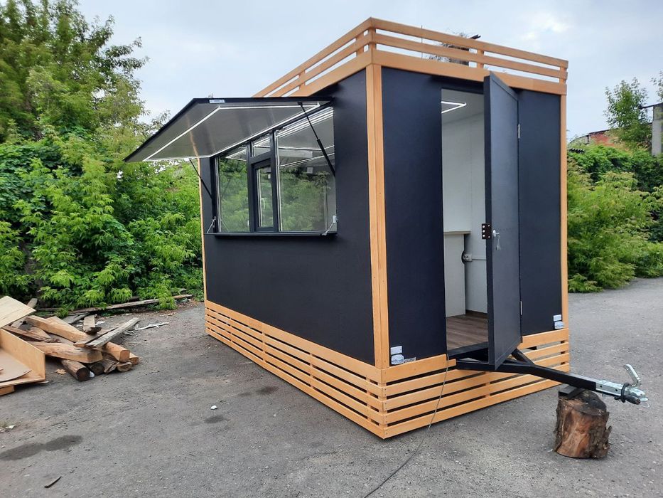 Торговий причіп-кіоск