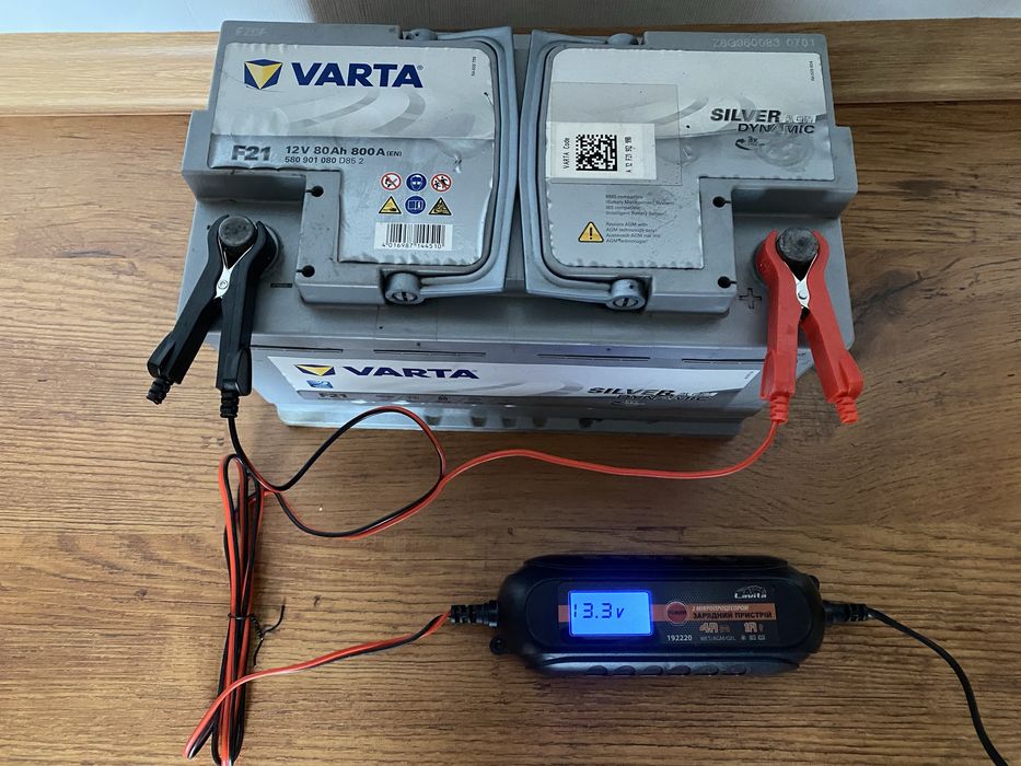 Акумулятор VARTA Silver Dynamic AGM A6/F21 6CT-80Ah АзЕ (580901080)