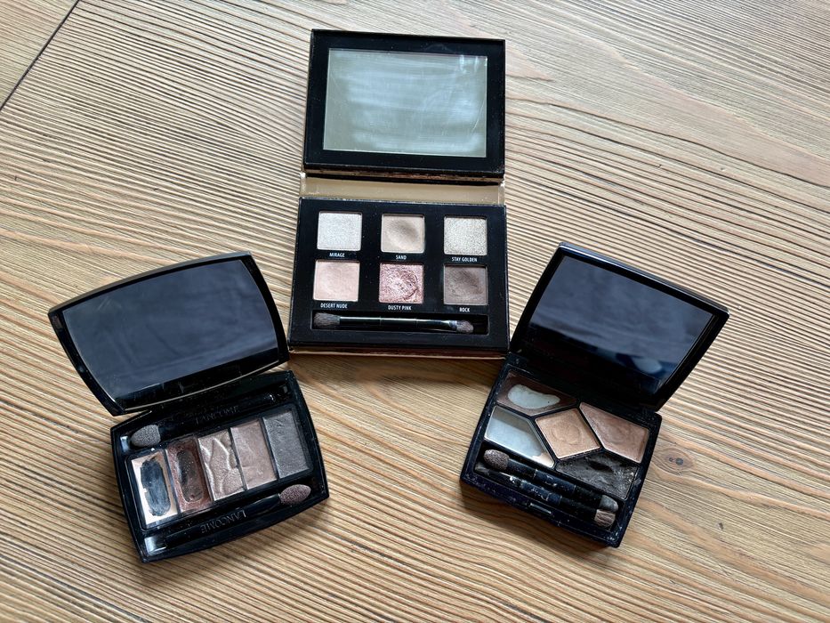 Paletki cieni Lancome i Douglas