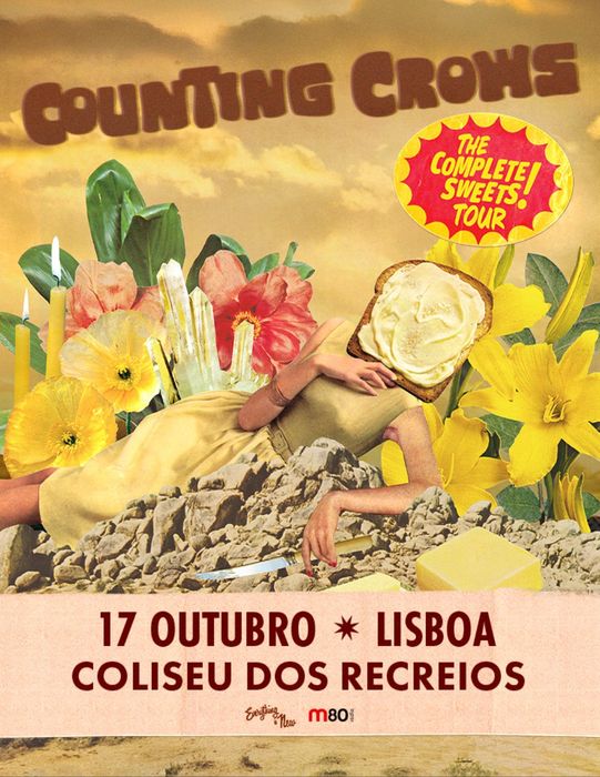 2 bilhetes para Counting Crows - 17 de outubro