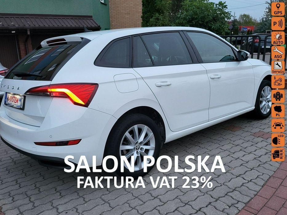 Skoda Scala 20-21 Tylko Salon Polska 1Właściciel GWARANCJA BEZWYPADKOWY Super