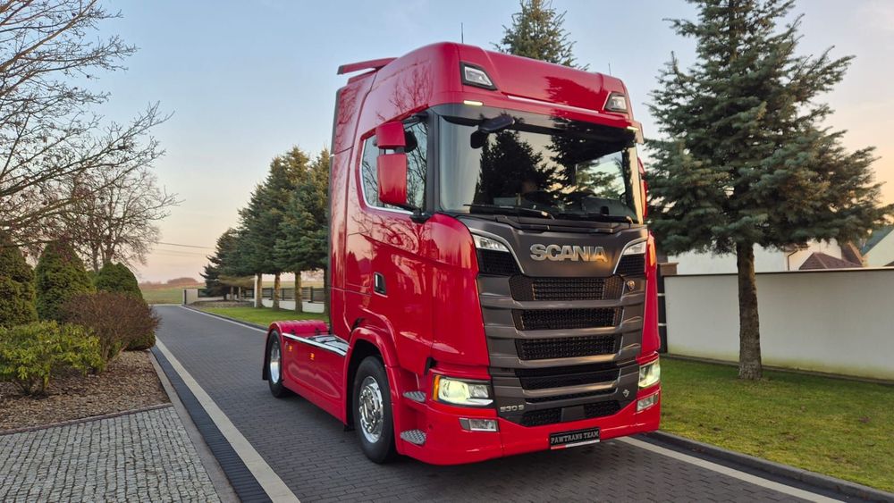 Scania SCANIA///S530///V8///2022///RETARDER/// FULL LED///KLIMATYZACJA POSTOJOWA/// ZABUDOWY MIĘDZYOSIOWE///WAGA/// SKÓRY///NAWIGACJA///BARDZO BOGATA WERSJA///STAN BARDZO DOBRY