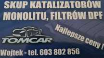 Skup katalizatorów monolitu dpf wycena na tel Warszawa  Kielce Radom
