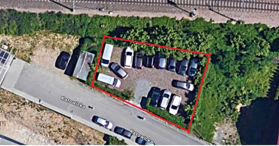 Plac parkingowy 15 aut/ cała działka 3,2 Ar (320 m2) ul. Balicka 1C
