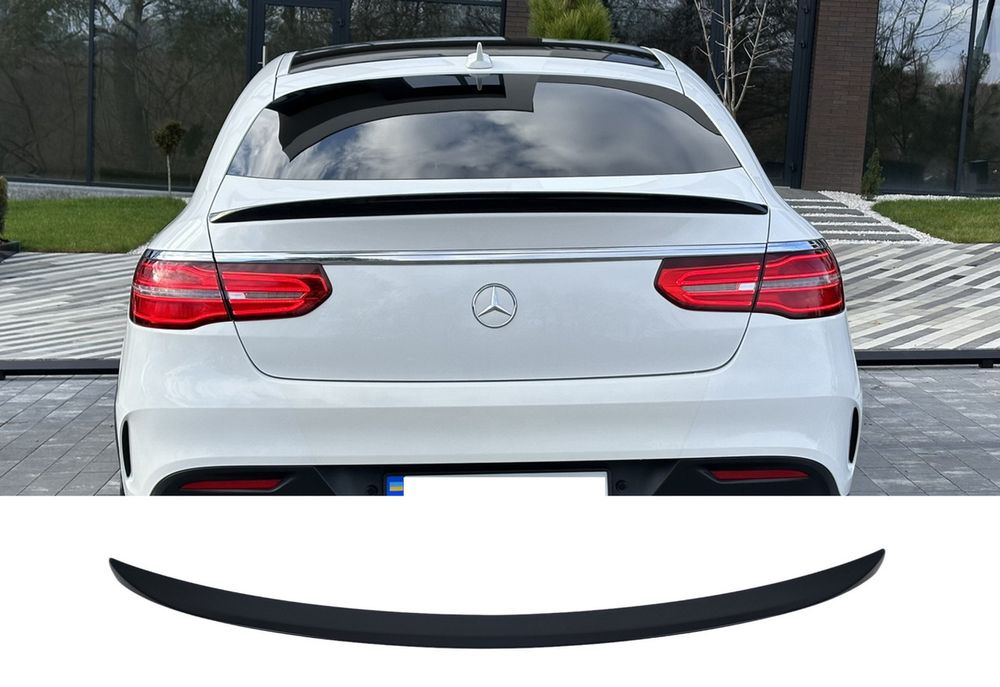 Спойлер Чорний глянець Mercedes-Benz GLE-Class Coupe C292 2015-2019