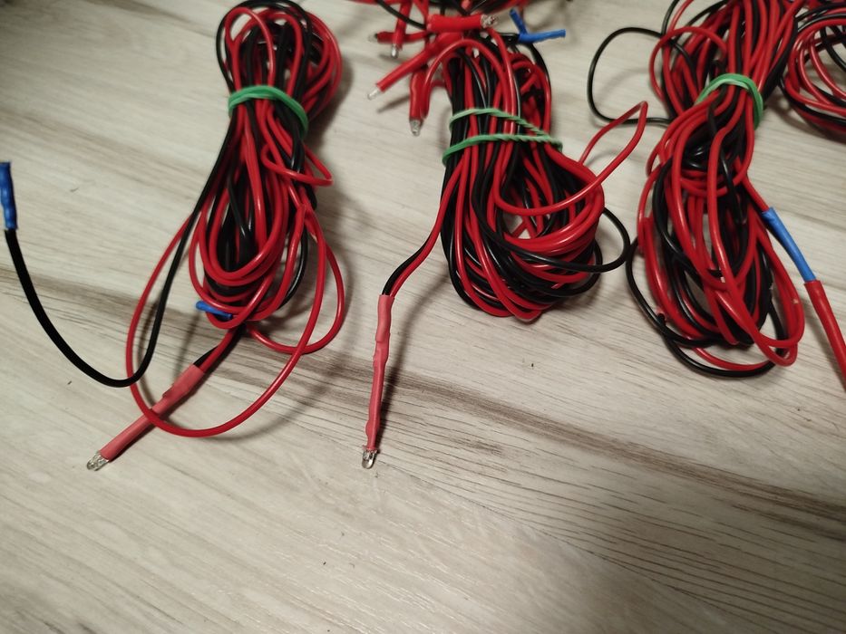 Makieta - ledy na kablach 30 m