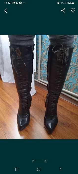 Итальянские сапоги р.37