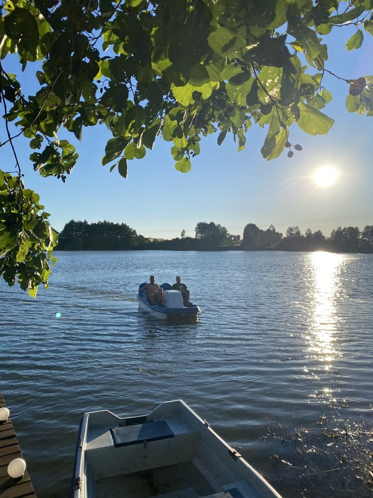 Domek do wynajecia nad prywatnym jeziorem, sprzęt wodny