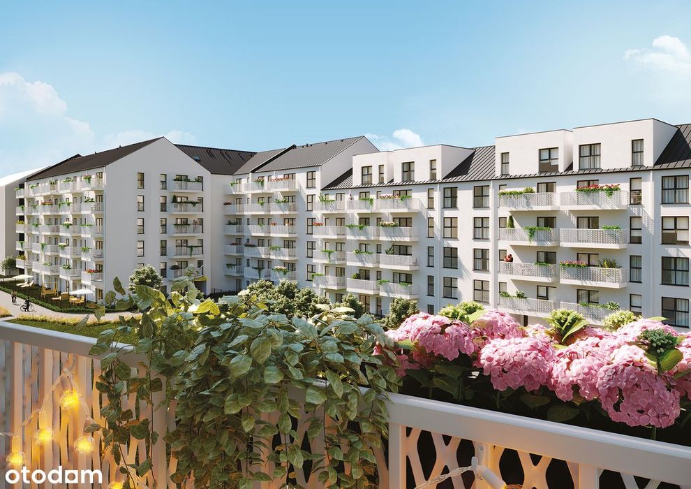 3-pokojowe mieszkanie 50m2 + loggia Bezpośrednio