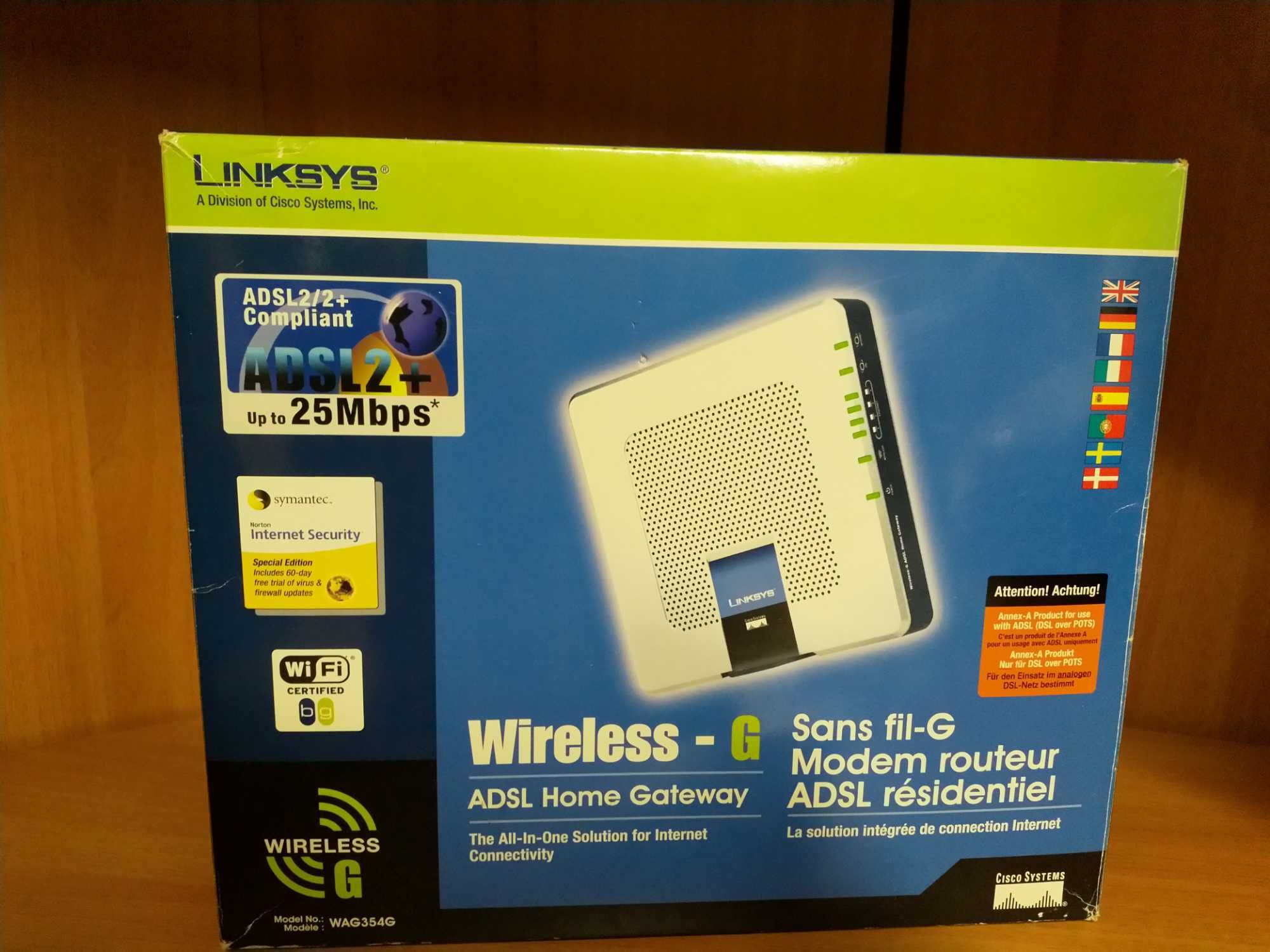 Modems e Routers ADSL - Draytek VPN , Linksys, Speedtouch- Annex A e B