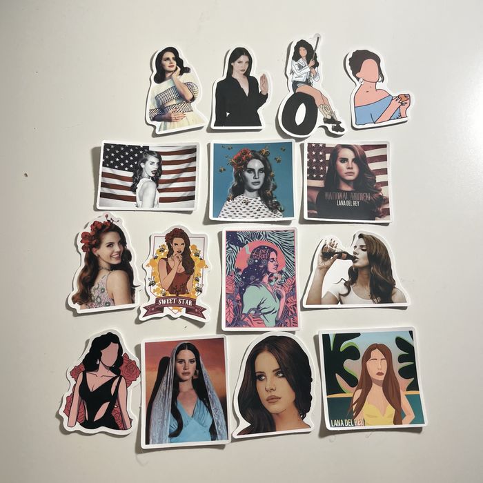 Stickers Autocolantes Lana del Rey